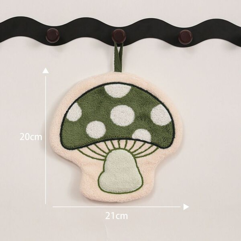 Decorative Mushroom Shape Towel for Kitchen, Bathroom & Baby Care Use