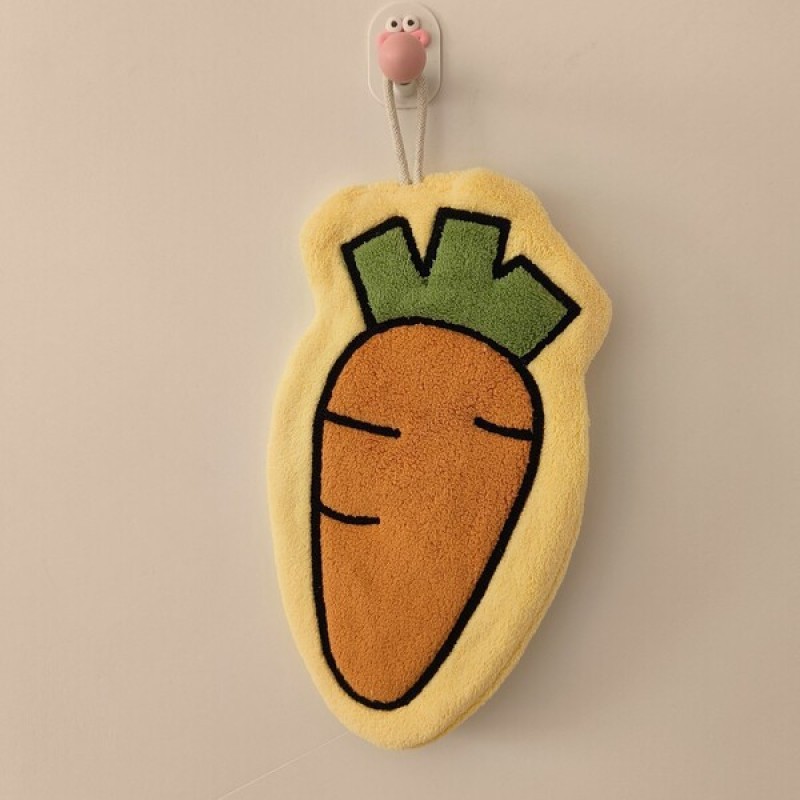 Decorative Vegetables Shape Towel for Kitchen, Bathroom & Baby Care Use