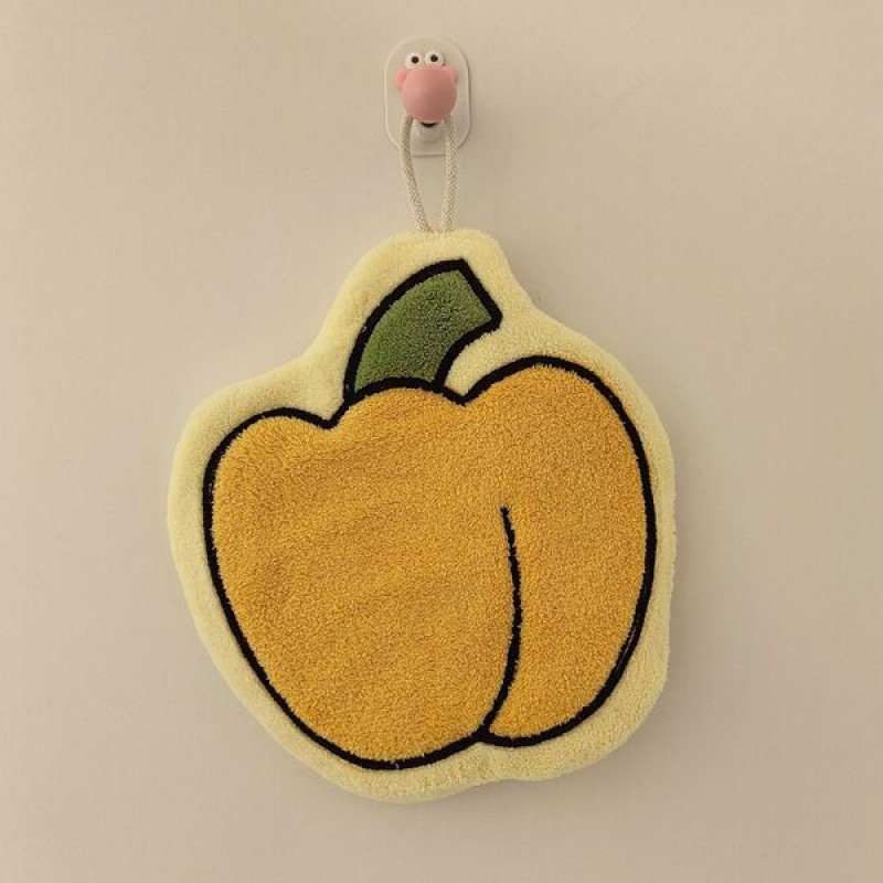 Decorative Vegetables Shape Towel for Kitchen, Bathroom & Baby Care Use
